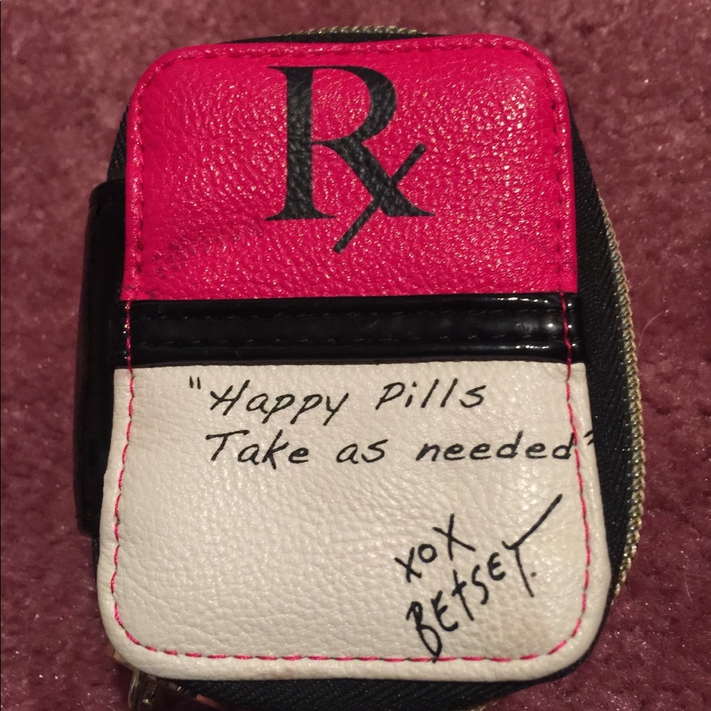 Betsey Johnson pill box bag